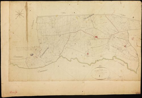 Bourret - Section C - Bourret, 1ère feuille