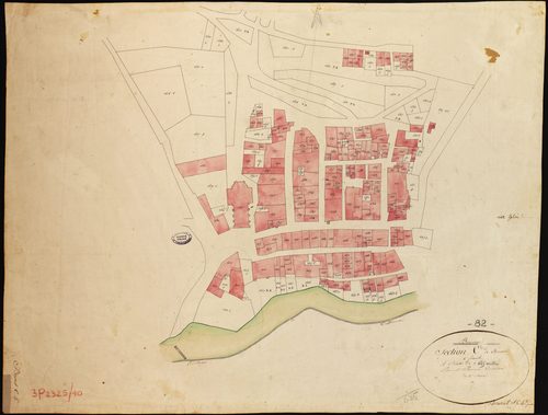 Bourret - Section C - Bourret, 3e feuille : développement du village