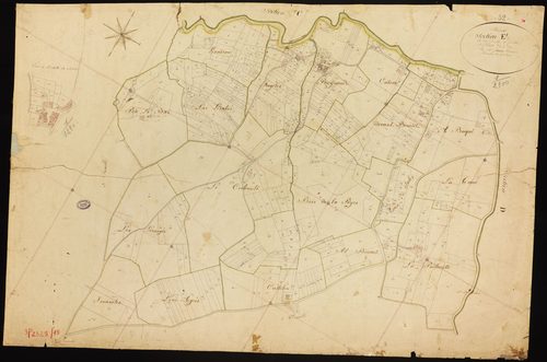 Bourret - Section E - Les Reynauds, 1ère feuille