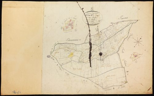 Brassac - Section B - Rouzet, 1ère feuille