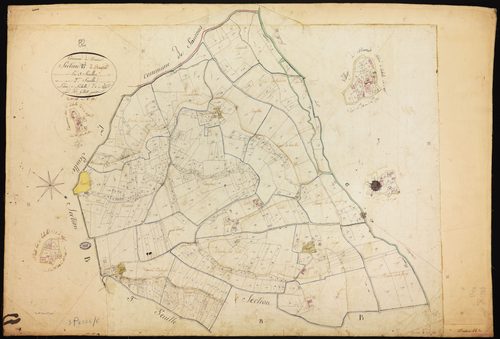 Brassac - Section B - Rouzet, 2e feuille