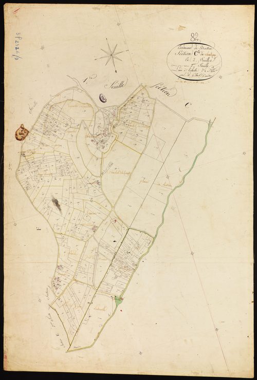 Brassac - Section C - Le Château, 2e feuille