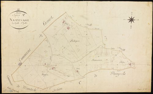 Bressols - Section A - Nauzemasse, 3e feuille