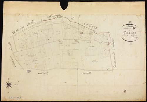 Bressols - Section B - Le Village, 3e feuille