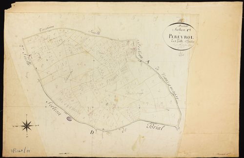 Bressols - Section C - Pereyrol, 1ère feuille