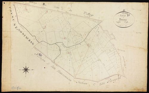 Bressols - Section D - Brial, 1ère feuille
