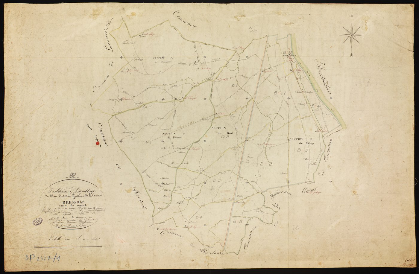 Bressols - Tableau d'assemblage