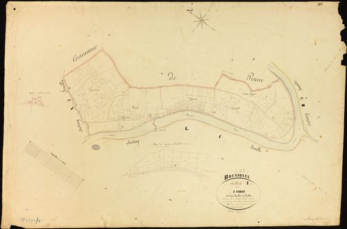 Bruniquel - Section A - Camis, 3e feuille
