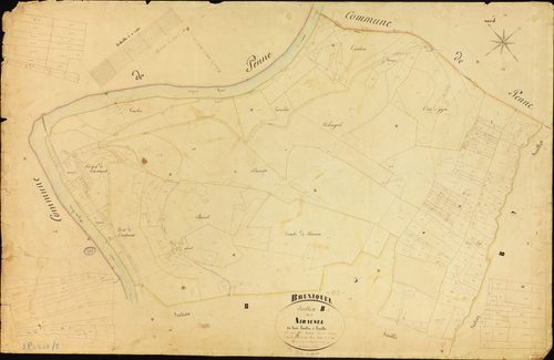 Bruniquel - Section B - Nibausel, 1ère feuille