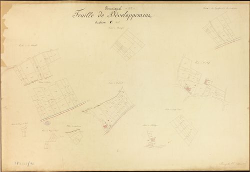 Bruniquel - Section E - Saint-Maffre : développement
