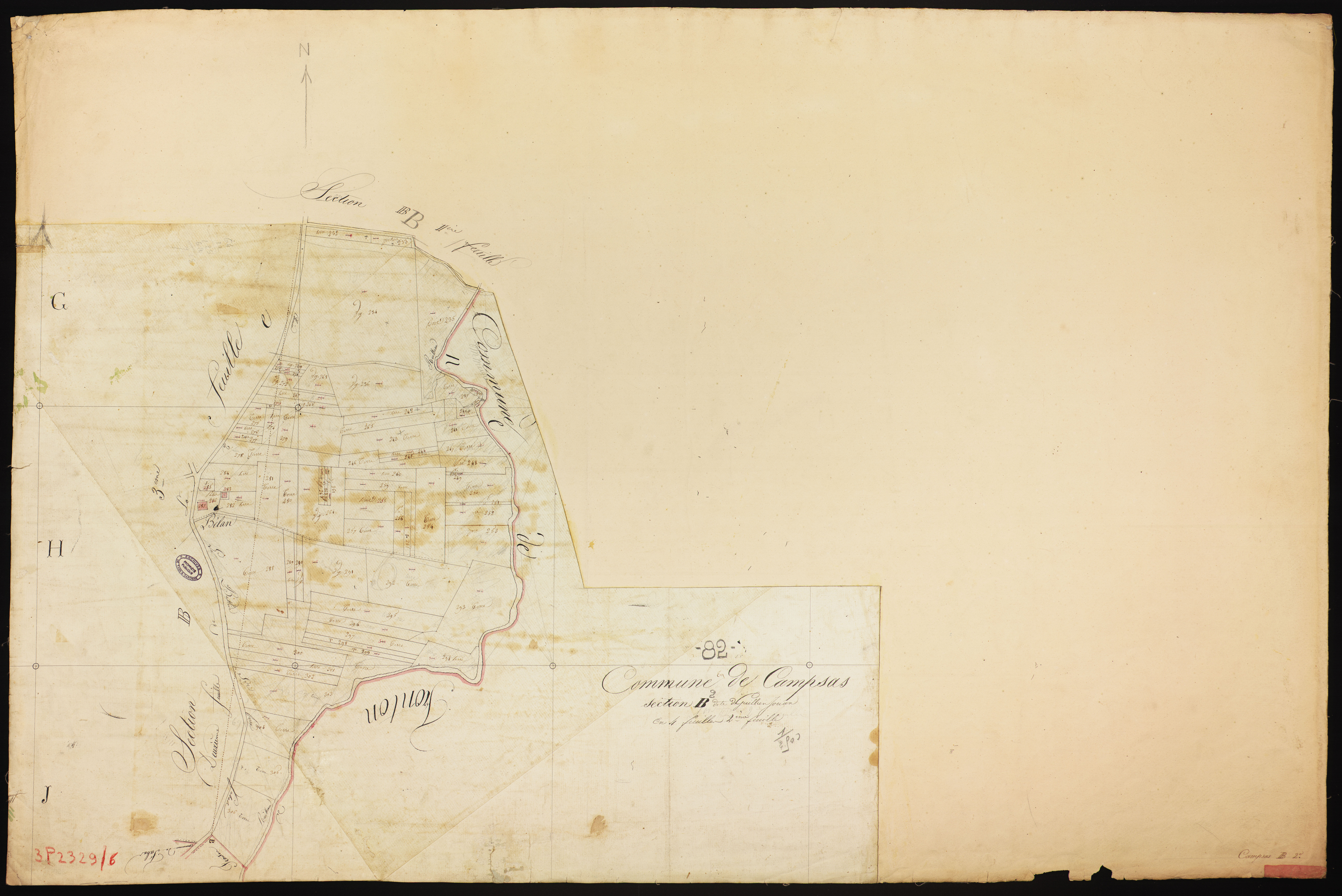 Campsas - Section B - Guilhem-Jouan, 2e feuille
