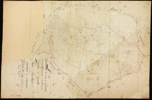 Campsas - Section B - Guilhem-Jouan, 1ère feuille