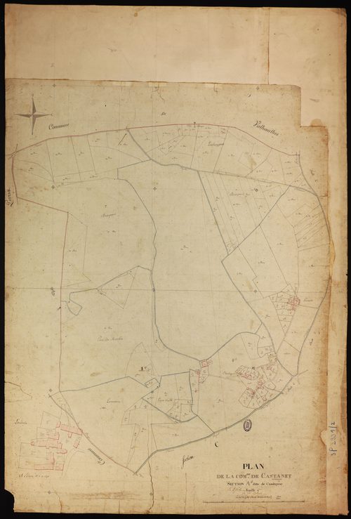 Castanet - Section A - Cambayrac, 1ère feuille