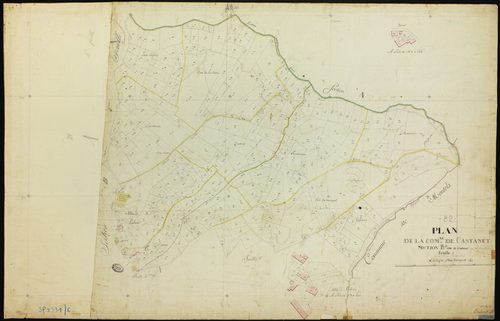 Castanet - Section B - Castanet, 1ère feuille