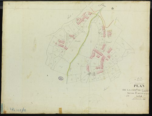 Castanet - Section E - Le Cuzoul, 3e feuille
