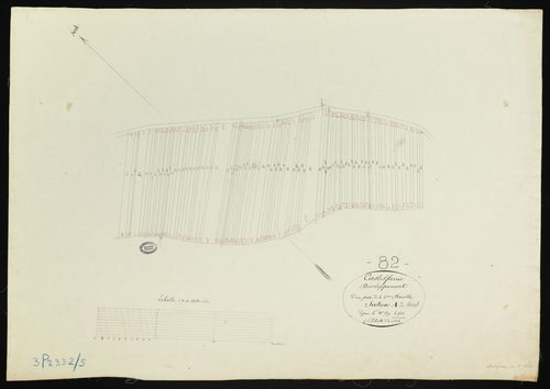 Castelferrus - Section A - Le Village, 2e feuille : développement