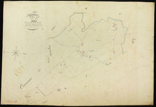 Castelmayran - Section A - La Sère, 2e feuille