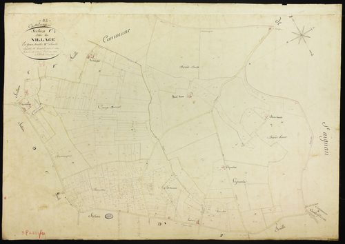 Castelmayran - Section C - Le Village, 2e feuille