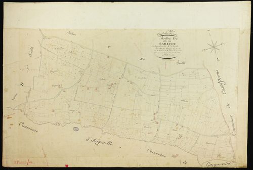 Castelmayran - Section D - Le Sabatou, 2e feuille
