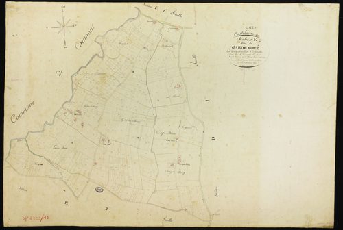 Castelmayran - Section E - Garde-Boué, 1ère feuille