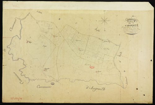 Castelmayran - Section E - Garde-Boué, 2e feuille