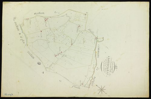 Castelsagrat - Section A - Castelsagrat, 2e feuille