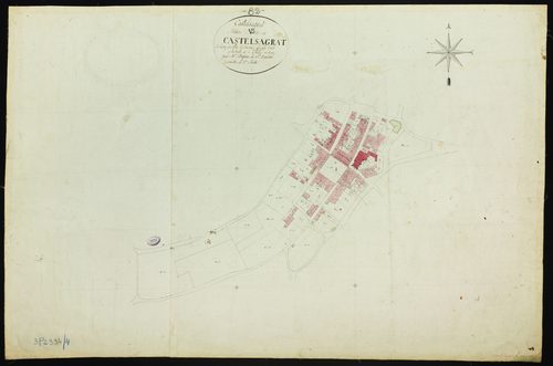 Castelsagrat - Section A - Castelsagrat, 3e feuille