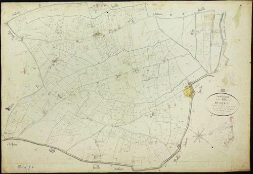 Castelsagrat - Section B - Busenou, 3e feuille