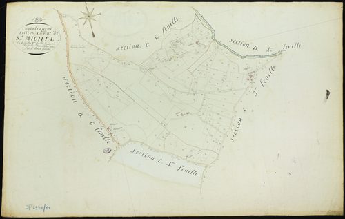 Castelsagrat - Section C - Saint-Michel, 2e feuille