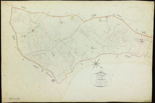 Castelsagrat - Section D - Cavaillé, 1ère feuille