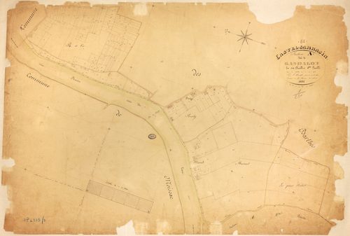 Castelsarrasin - Section A - Gandalou, 1ère feuille