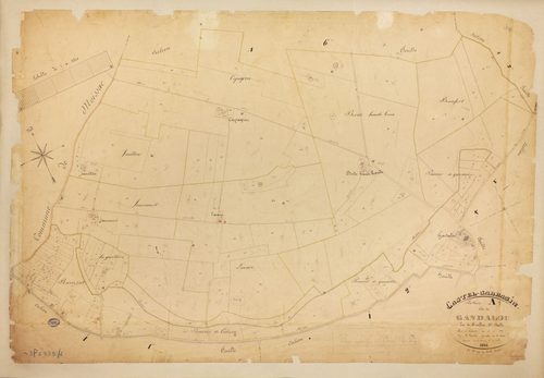 Castelsarrasin - Section A - Gandalou, 5e feuille