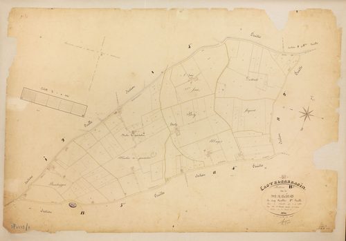 Castelsarrasin - Section B - Magès, 1ère feuille