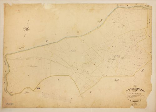 Castelsarrasin - Section C - Les Cloutiers, 1ère feuille