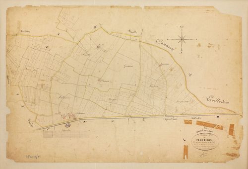 Castelsarrasin - Section C - Les Cloutiers, 3e feuille