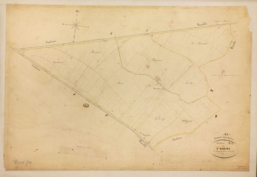 Castelsarrasin - Section D - Saint-Martin, 1ère feuille