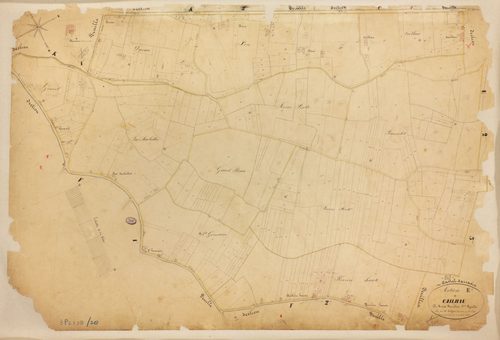 Castelsarrasin - Section E - Cailhau, 1ère feuille