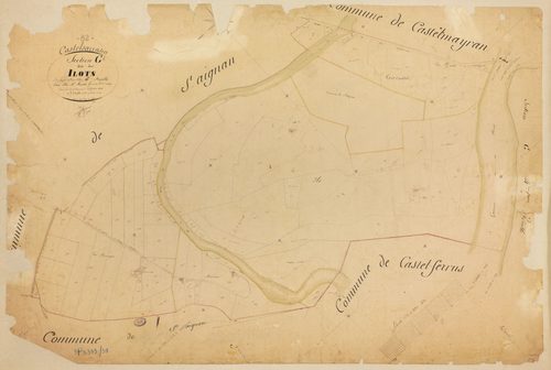 Castelsarrasin - Section G - Les Ilôts, 6e feuille