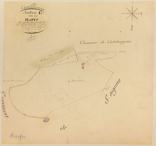 Castelsarrasin - Section G - Les Ilôts, 7e feuille
