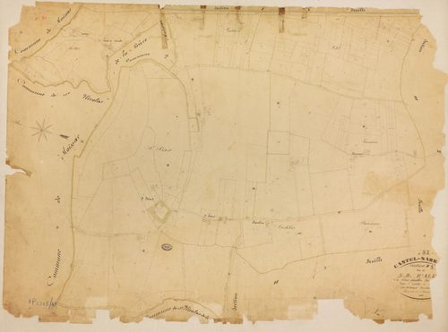 Castelsarrasin - Section H - Notre-Dame d'Alem, 1ère feuille