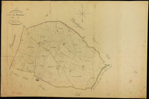 Castéra-Bouzet - Section A - Berteille, 2e feuille