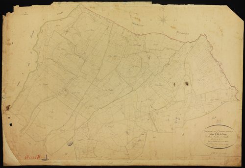 Castéra-Bouzet - Section B - Brons, 1ère feuille