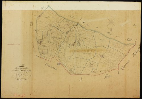 Castéra-Bouzet - Section C - Le Castera-Bouzet, 1ère feuille