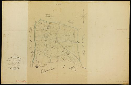 Castéra-Bouzet - Section C - Le Castera-Bouzet, 2e feuille