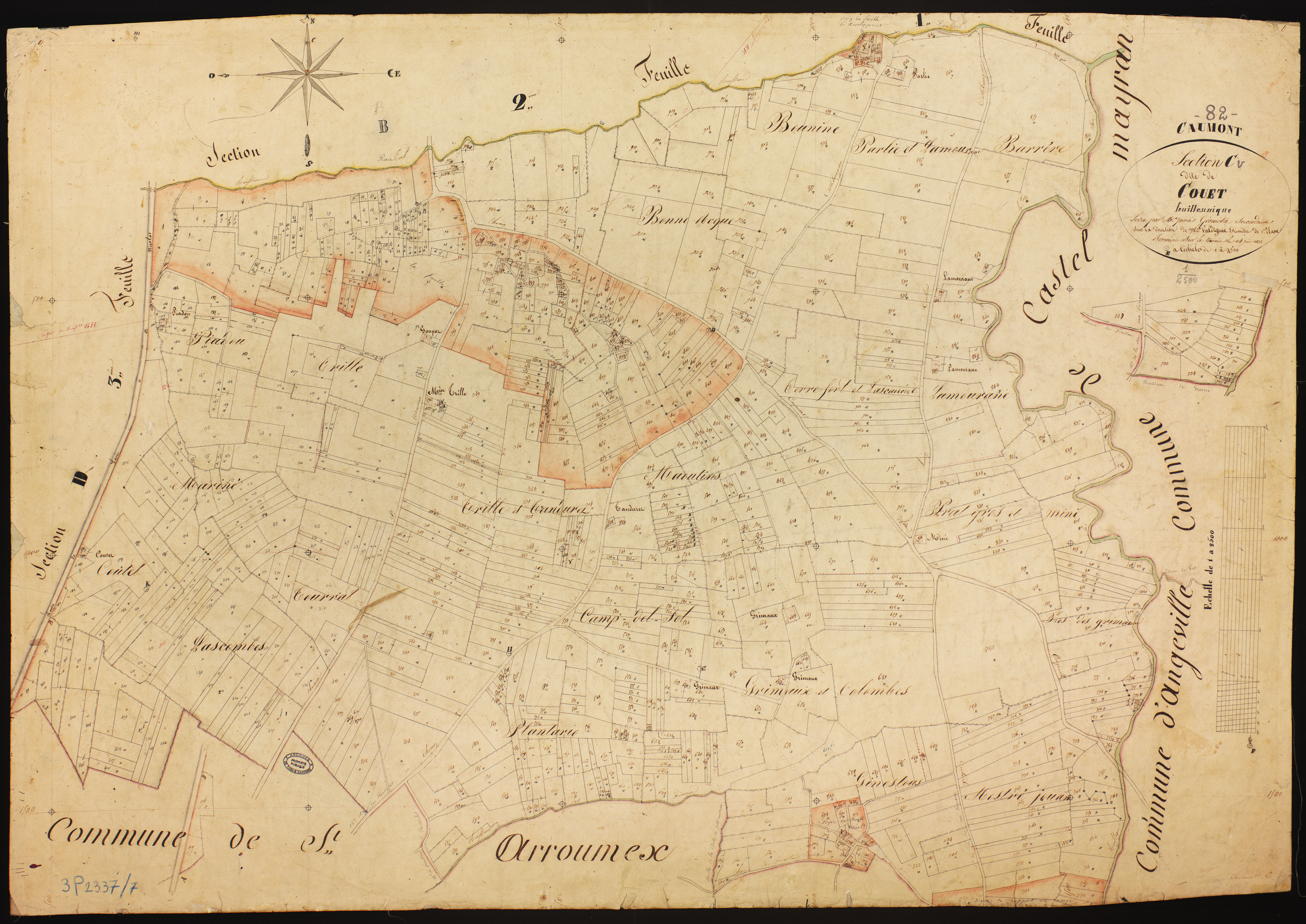 Caumont - Section C - Couet
