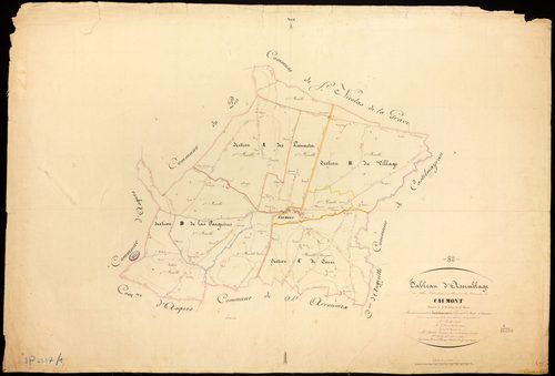 Caumont - Tableau d'assemblage