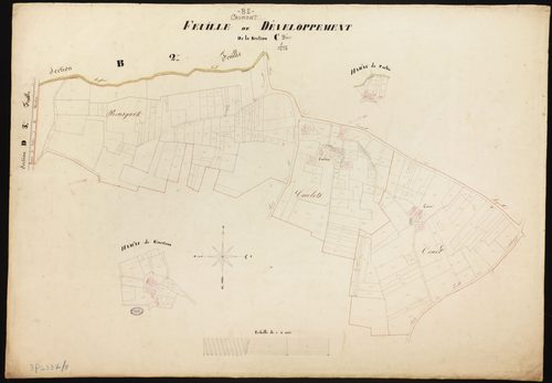 Caumont - Section C - Couet : développement