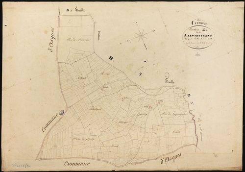 Caumont - Section D - Las Parguères, 4e feuille