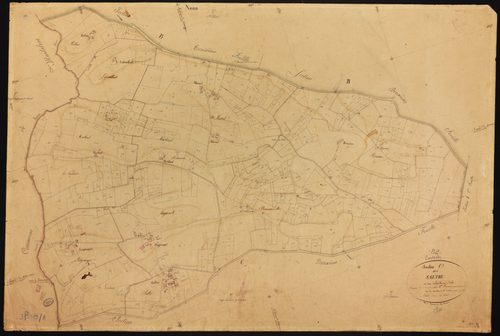 Caussade - Section C - Saltre, 1ère feuille