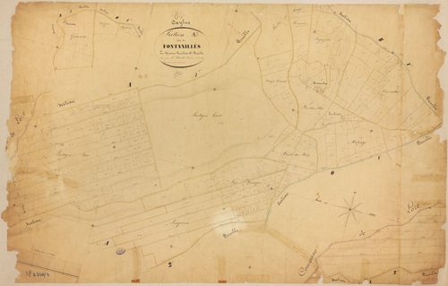 Caylus - Section A - Fontanilles, 3e feuille